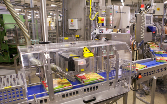 纸板包装流水线自动喷码