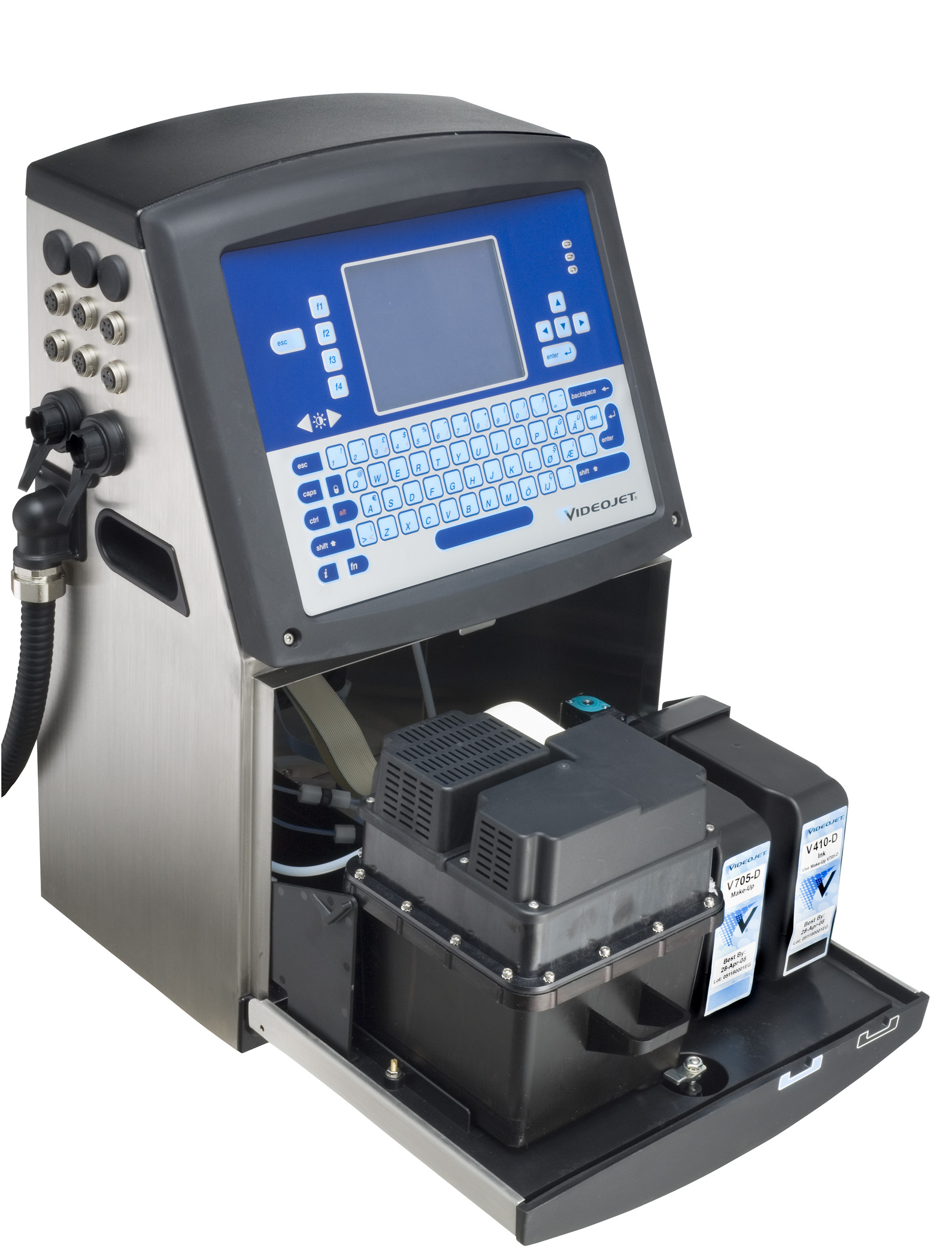 Videojet 1510 小字符喷码机内部墨水装置图