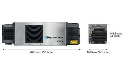 Videojet 3210 二氧化碳激光打标机小巧一体式设计