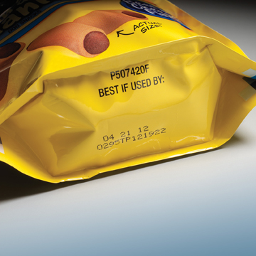 宠物食品喷码机日期喷码图