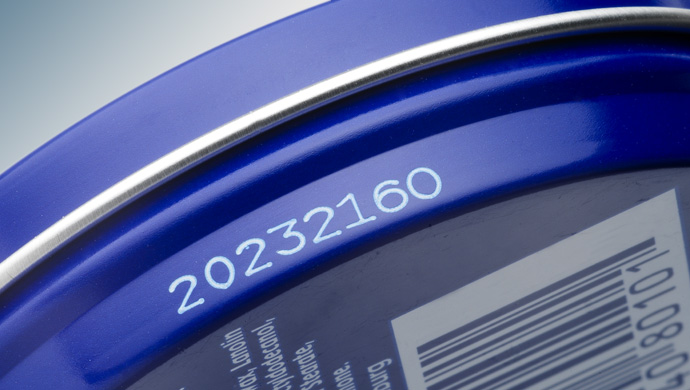 化妆品包装盒激光喷码机喷码图